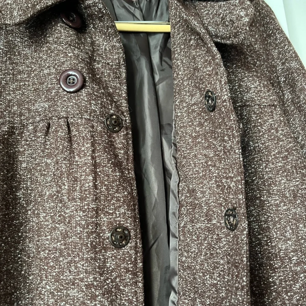 Brown Trendology Button Jacket (Small) - Picture 6 of 9